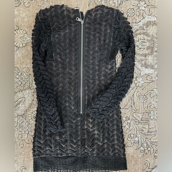 Tracy Reese Black Label Shera Black Formal Dress - Picture 7 of 7